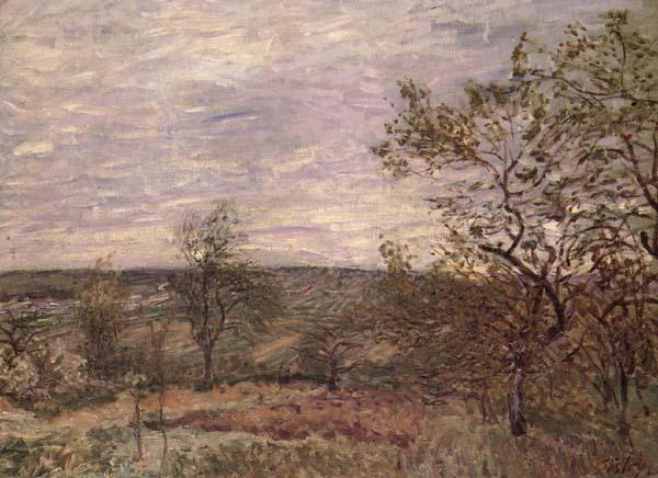 Alfred Sisley Windy Day in Veno